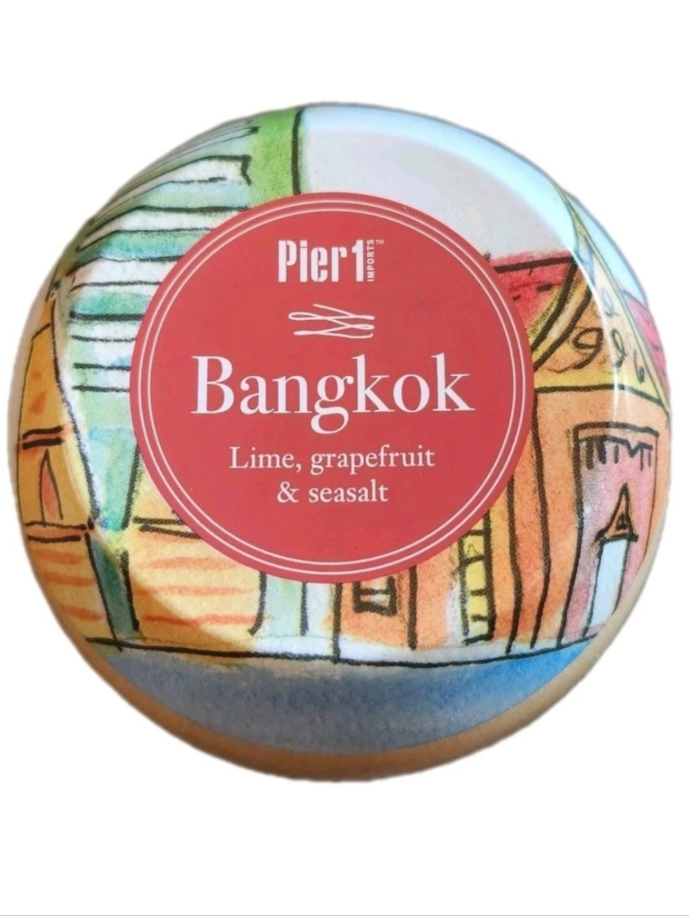 Pier 1 Imports Rare Discontinued Bangkok 2.6 oz Candle Fresh Scent NEW Deadstock